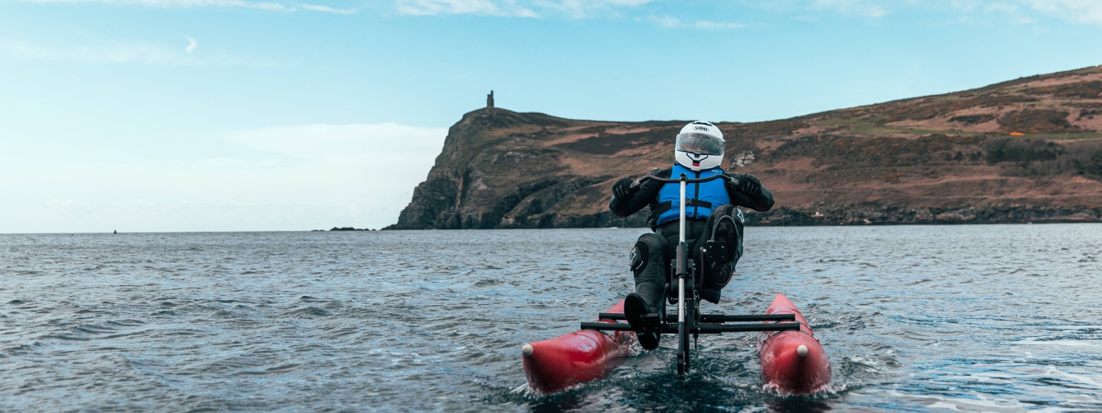 McGuinness Aquabiking at Port Erin Beach